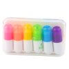 Mini Zvýrazňovače V Pouzdře Intenzivní Barvy 6 ks