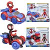 Marvel Spidey a Jeho Úžasní Kamarádi Sada Figurka Spidey s Vozidlem F1940 + Figurka Miles Morales s Vozidlem Techno Racer F1941