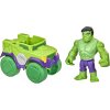 Marvel Spidey a Jeho Úžasní Kamarádi Sada Figurka Spidey s Vozidlem F1940 + Figurka Hulk s Vozidlem Smash Truck F3984