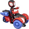 Marvel Spidey a Jeho Úžasní Kamarádi Sada Figurka Miles Morales s Vozidlem Techno Racer F1941 + Figurka Hulk s Vozidlem Smash Truck F3984