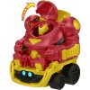 Hot Wheels Marvel Racerverse Transportér Hulkbuster HRY02 + 5 autíček RacerVerse Marvel HPN40
