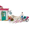 Schleich Vyjížďka Kočárem do Kavárny pro Jezdce 72158