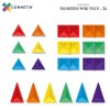 CONNETIX Rainbow Mini Pack Kreativní magnetické kostky 24 dílů