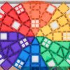 CONNETIX Rainbow Creative Pack Kreativní magnetické kostky 102 dílů