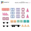 CONNETIX Pastel Transport Pack Kreativní magnetické kostky 50 dílů