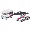 Hot Wheels Premium Team Transport DMC Delorean & HW Rally Hauler JBM35