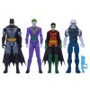 Batman DC Sada 4 Akčních Figurek Batman, Robin, Joker a Mr. Freeze 30 cm