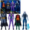 Batman DC Sada 4 Akčních Figurek Batman, Robin, Joker a Mr. Freeze 30 cm
