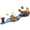 Hot Wheels City Autodráha kaskadérská aréna Pneumatika + 2 vozidla