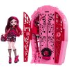 Monster High Sada Panenka Draculaura 28 cm + překvapení doplňky Strašidelná škola