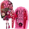 Monster High Sada Panenka Draculaura 28 cm + překvapení doplňky Strašidelná škola