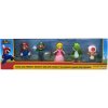 Super Mario figurky sada Mario, Luigi, Peach, Yoshi, Toad