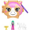 Polly Pocket Kompaktní sada Pet Connects Koník figurky a doplňky