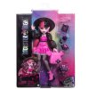 Monster High Draculaura růžová panenka 26 cm + doplňky a mazlíček
