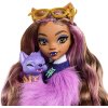 Monster High Clawdeen Wolf panenka 26 cm + doplňky a mazlíček