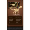 Stavebnice CaDA sada dinosauří kostra Dinosaur Fossils: Velociraptor 256 dílů