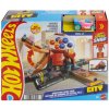 Hot Wheels City Sada Obchůdek Žvýkačka Závodní dráha + vozidlo
