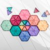 CONNETIX Pastel Geometry Pack kreativní magnetické kostky 40 dílů