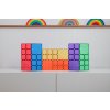 CONNETIX Rainbow Square Pack kreativní magnetické kostky 42 dílů