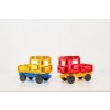 CONNETIX Rainbow Car Pack kreativní magnetické kostky 2 vozidla