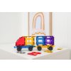 CONNETIX Rainbow Car Pack kreativní magnetické kostky 2 vozidla