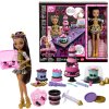 Monster High Clawdeen Wolf Strašisladké narozeniny Cake Kit panenka 28 cm + modelovací hmota a doplňky