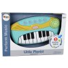 Malý pianista interaktivní modré piano