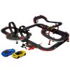 Závodní dráha s ovladači pro auta 2 auta 1420 cm Turbo 1:43