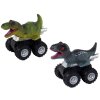 Dinosauří auto s třecím pohonem. Různé druhy a barvy