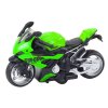 Sportovní motocykl s třecím pohonem 3 barvy bílá zelená modrá