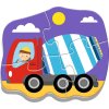 Trefl Puzzle Baby Klasická vozidla na staveništi 36072