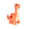 Roztomilý plyšák mazlíček oranžový dinosaurus 17 cm