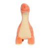 Roztomilý plyšák mazlíček oranžový dinosaurus 17 cm