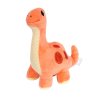 Roztomilý plyšák mazlíček oranžový dinosaurus 17 cm