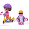 Dora Objevuje Svět Sada Zoom & Explore 2 Figurky Dora a Tico + Doplňky