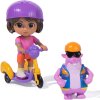 Dora Objevuje Svět Sada Zoom & Explore 2 Figurky Dora a Tico + Doplňky