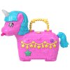 Polly Pocket Sada kompaktní Jednorožčí Narozeniny Unicorn Partyland mini panenky figurky a doplňky