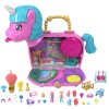 Polly Pocket Sada kompaktní Jednorožčí Narozeniny Unicorn Partyland mini panenky figurky a doplňky