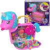 Polly Pocket Sada kompaktní Jednorožčí Narozeniny Unicorn Partyland mini panenky figurky a doplňky