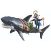 Playmobil Pirates Sada Obří žralok s pirátem 21 dílků