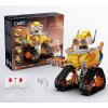 Stavebnice CaDA model robot W.Bot dálkově ovládaný Code Robot RC 3v1 455 dílků