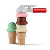 Dřevěná Sada Nasaď a Stavěj Zmrzlinárna Scoop and Stack Ice Cream Play Set