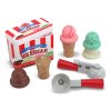 Dřevěná Sada Nasaď a Stavěj Zmrzlinárna Scoop and Stack Ice Cream Play Set