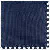 Pěnová podložka na podlahu Humbi 180x60 Velké pěnové puzzle voděodolné bezpečné 3 ks Tmavě modrá