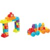 Mega Bloks Sada kostek Můj První Vlak ABC 60 dílků