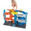 Hot Wheels City sada Závodní Věž s transformací + vozidlo