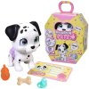 Pamper Petz Pejsek Dalmatin z plenkové party 20 cm + doplňky