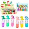 Sada mini dinosauřích zvýrazňovačů v barevném pouzdře 6 ks 8 cm