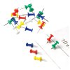 Sada barevných špendlíků na korkové tabule, kancelář a školu 50 ks