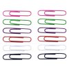 Sada barevných kancelářských spon 30 mm 40 ks